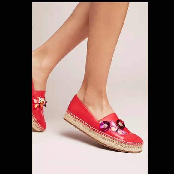 🌟HP🌟Anthropologie NWT Bill Blass Wyatt Espadrilles Size 8. - Picture 4 of 10